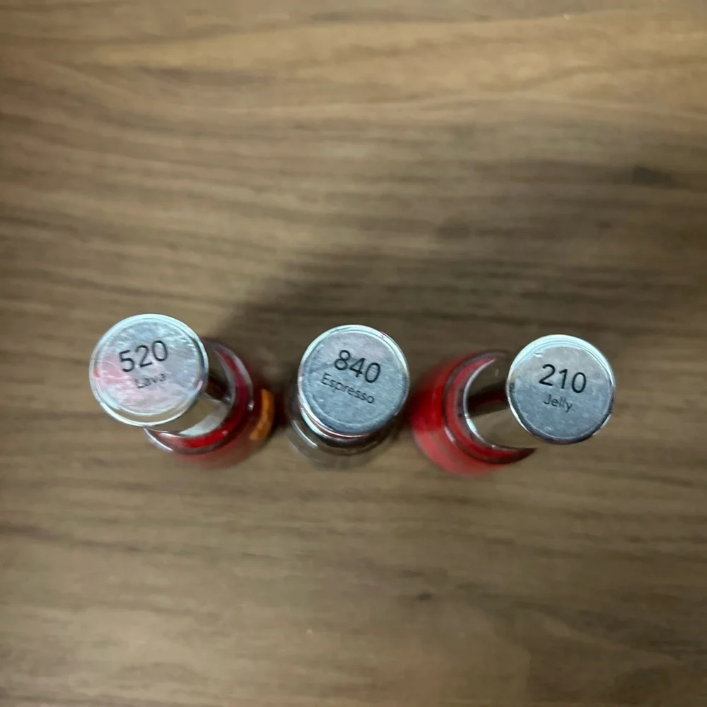 Revlon Top Speed Nail Polish Set - Red, Brown, Pink - Picture 2 of 2